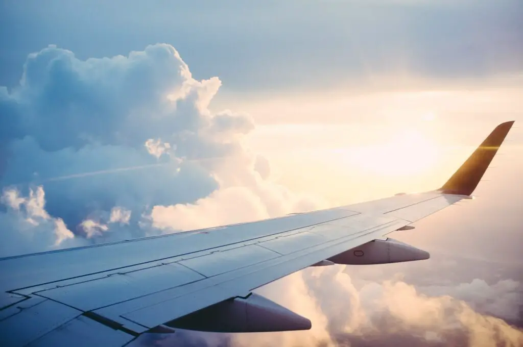 Wing of a plane